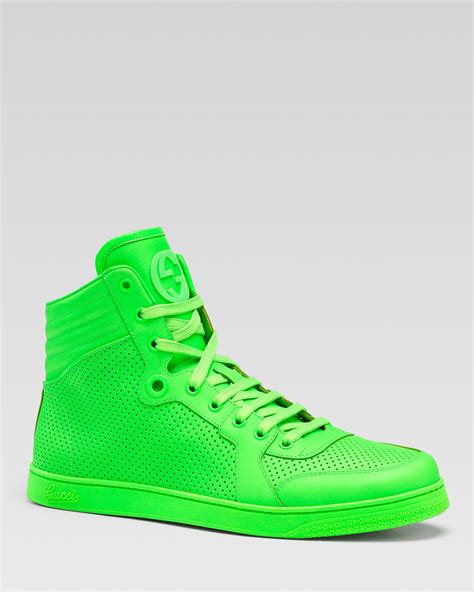 Gucci neon sneakers